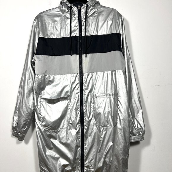 FILA Hooded Metallic Jacket Sz Small - Picture 5 of 8
